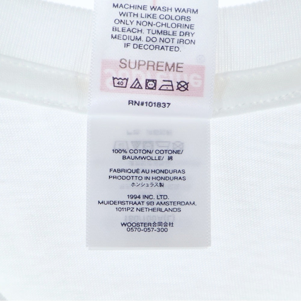 SUPREME(シュプリーム) 24AW Frank Frazetta Destruction Tee フランク フラゼッタ デストラクション クルーネック 半袖Tシャツ カットソー ホワイト
