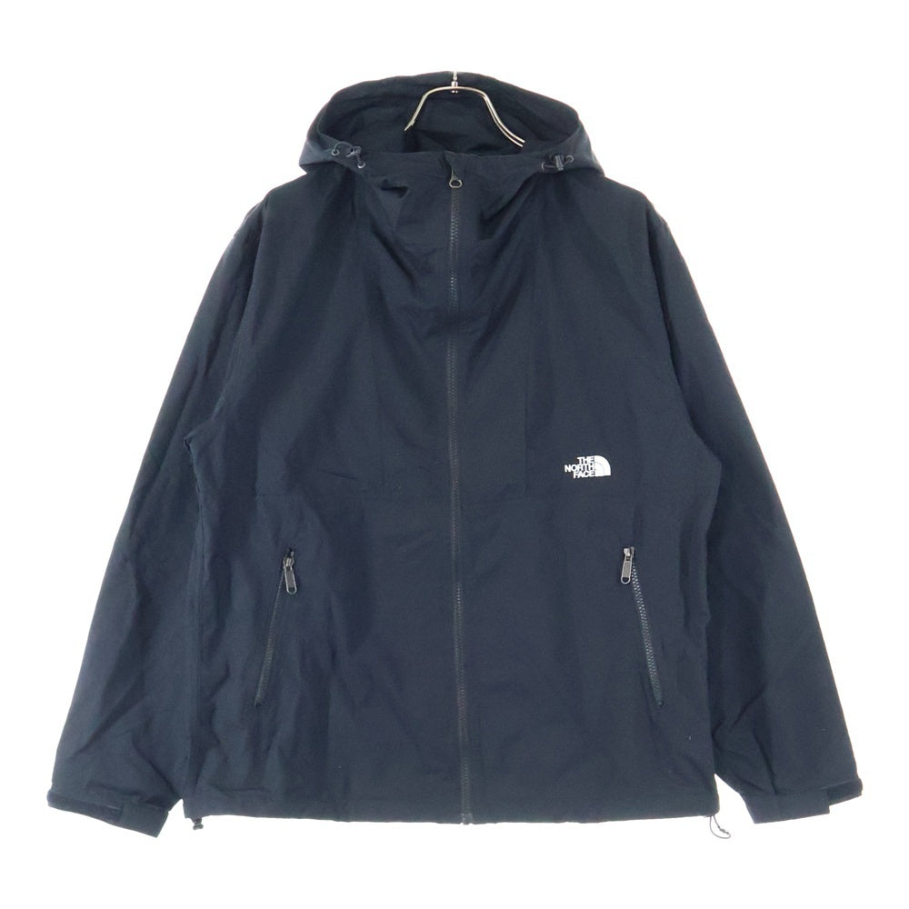 THE NORTH FACE(ザノースフェイス) COMPACT JACKET コンパクトジャケット ジップアップ ナイロン NP71830 ブラック