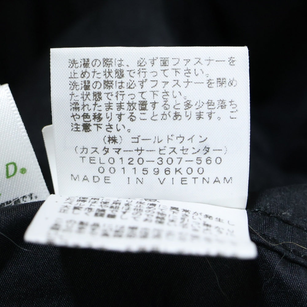 THE NORTH FACE(ザノースフェイス) COMPACT JACKET コンパクトジャケット ジップアップ ナイロン NP71830 ブラック