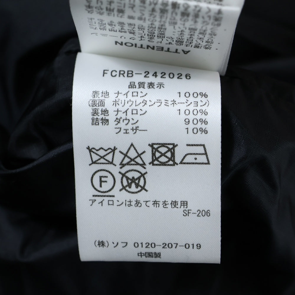 F.C.R.B./F.C.Real Bristol/FCRB(エフシーアールビー/エフシーレアルブリストル) 24AW DOWN VEST ダウンベスト ナイロン ネイビー FCRB-242026