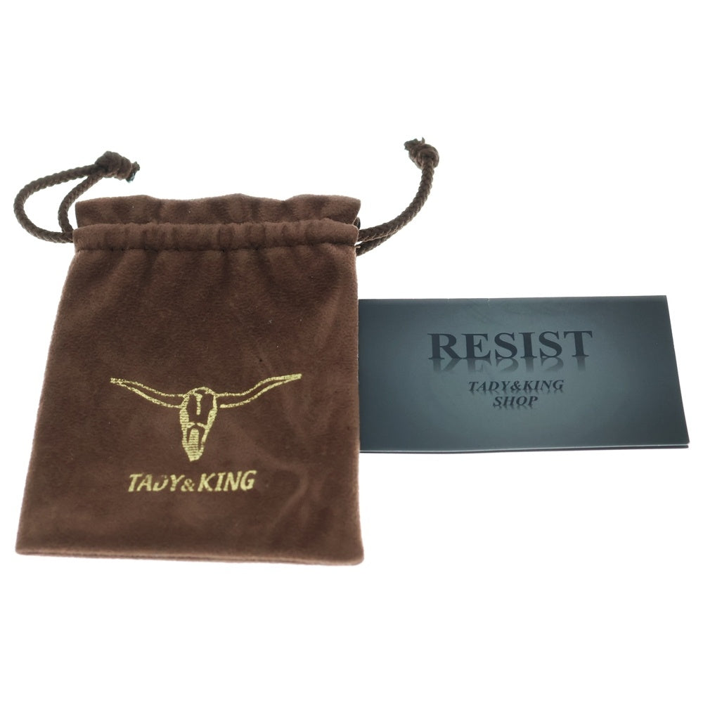 TADY & KING(タディアンドキング) K18 大イーグル頭金 ネックレストップ シルバー/ゴールド