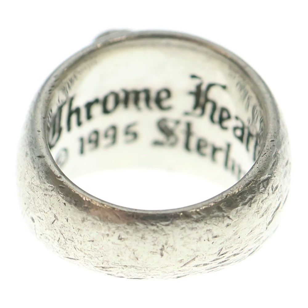 CHROME HEARTS(クロムハーツ) HEART IN BAND ハートインバンドリング シルバー