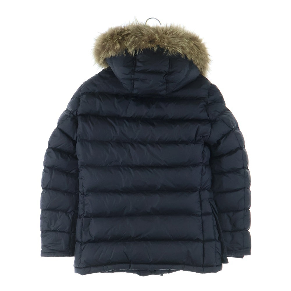 MONCLER(モンクレール) CLUNY GIUBBOTTO CLUNY JACKET クラニー クラニージャケット ファーフード付きダウンジャケット アウター ブラック D20914138025 68352