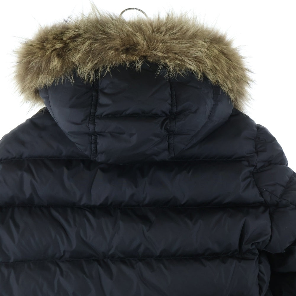 MONCLER(モンクレール) CLUNY GIUBBOTTO CLUNY JACKET クラニー クラニージャケット ファーフード付きダウンジャケット アウター ブラック D20914138025 68352