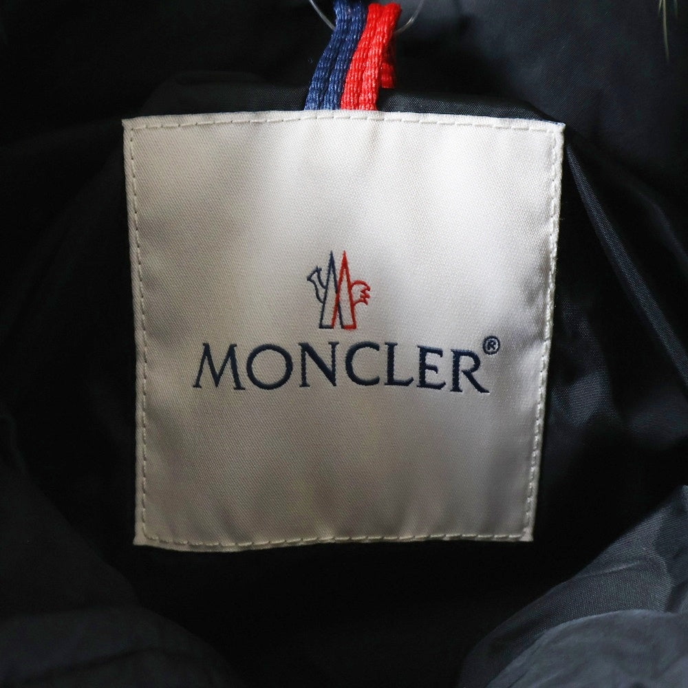 MONCLER(モンクレール) CLUNY GIUBBOTTO CLUNY JACKET クラニー クラニージャケット ファーフード付きダウンジャケット アウター ブラック D20914138025 68352