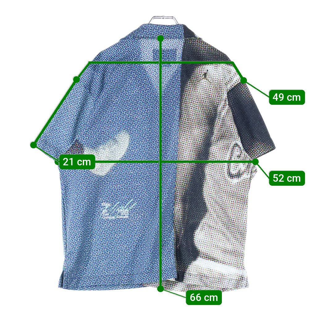 NIKE(ナイキ) 22SS JORDAN BRAND AS M J FLT HRTG PHOTO SHIRT BLACK ヘリテージ フライト オープンシャツ DM1397-010