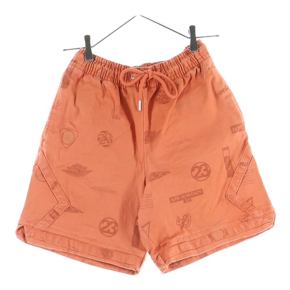 NIKE(ナイキ) JORDAN BRAND FLT HRTG フライト ヘリテージ ショートパンツ ハーフパンツ オレンジ DX9725-812