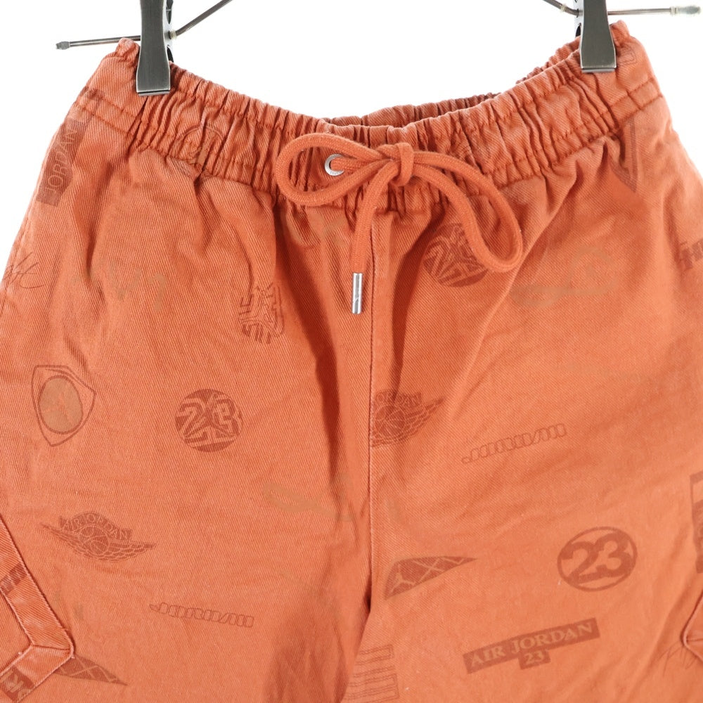 NIKE(ナイキ) JORDAN BRAND FLT HRTG フライト ヘリテージ ショートパンツ ハーフパンツ オレンジ DX9725-812