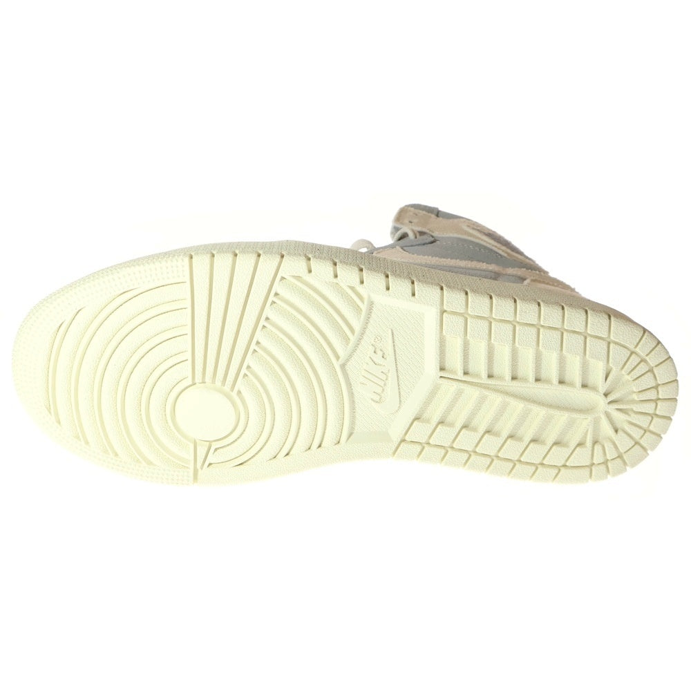 NIKE(ナイキ) AIR JORDAN 1 HIGH Craft Ivory エアジョーダン クラフト アイボリー ハイカットスニーカー US9.5/27.5cm FD8636-011