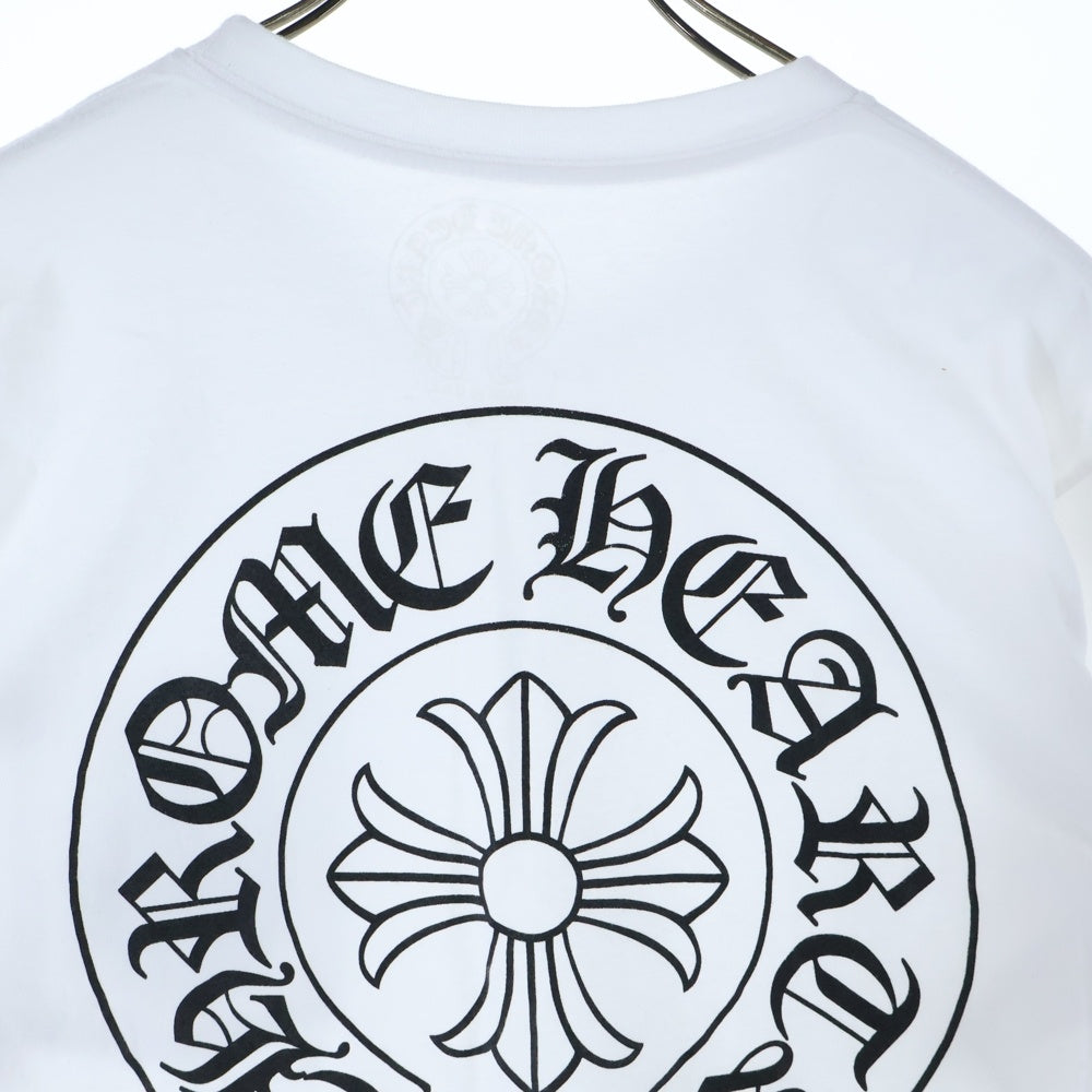 CHROME HEARTS(クロムハーツ) HORSESHOE S/S TEE ホースシュープリント 半袖Tシャツ カットソー ホワイト