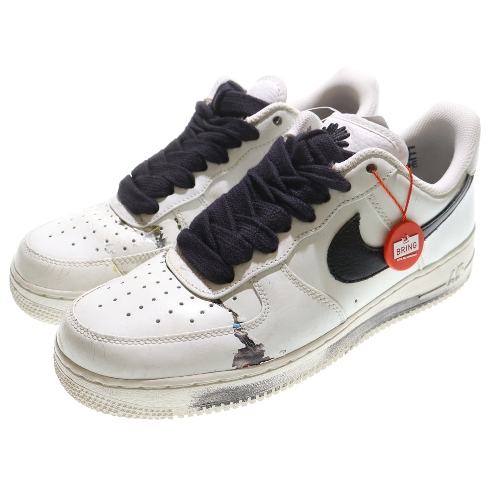 NIKE(ナイキ) ×PEACEMINUSONE AIR FORCE1 07 PARANOISE DD3223-100 ピースマイナスワン エアフォース1 07 パラノイズ ローカットスニーカー ホワイト US9.5/27.5cm