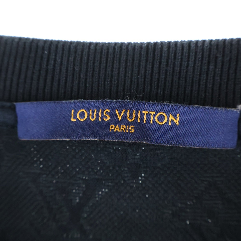 LOUIS VUITTON(ルイヴィトン) グネチャー3Dポケットモノグラム 半袖Tシャツ カットソー ブラック RM222Q TCL HIY49W