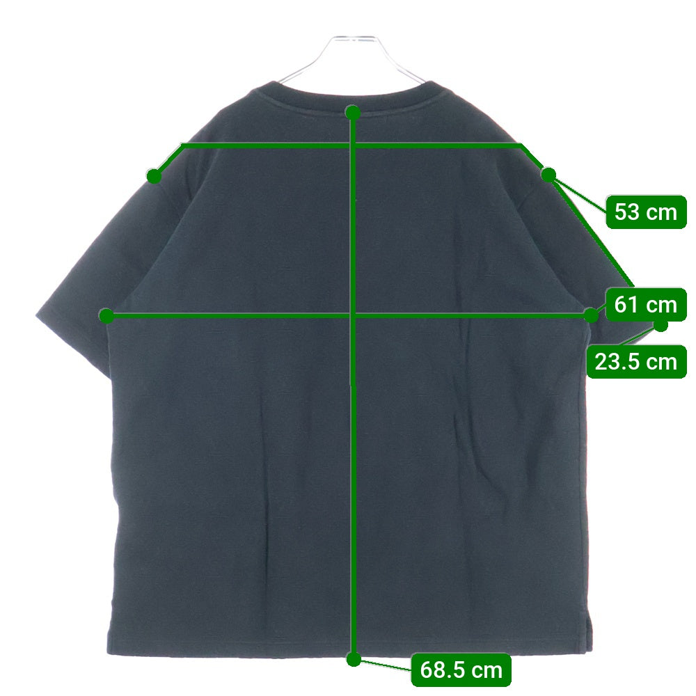 LOUIS VUITTON(ルイヴィトン) グネチャー3Dポケットモノグラム 半袖Tシャツ カットソー ブラック RM222Q TCL HIY49W