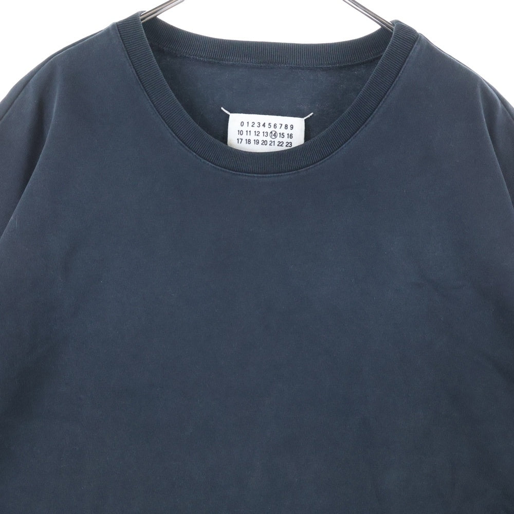 Maison Margiela 1(メゾンマルジェラ) 19AW オーバーサイズ半袖Tシャツ 厚手 カットソー ネイビー S50GC0548 S23366