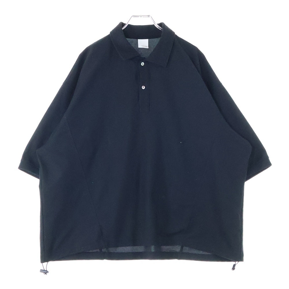 PRE_CIAL(プレシャル) ドライピケジャージー 半袖ポロシャツ ブラック PRE24-70015