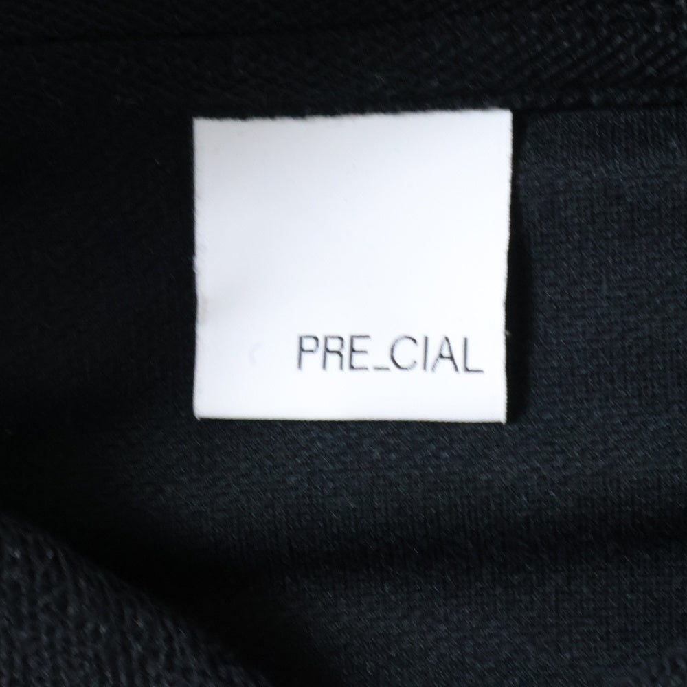 PRE_CIAL(プレシャル) ドライピケジャージー 半袖ポロシャツ ブラック PRE24-70015