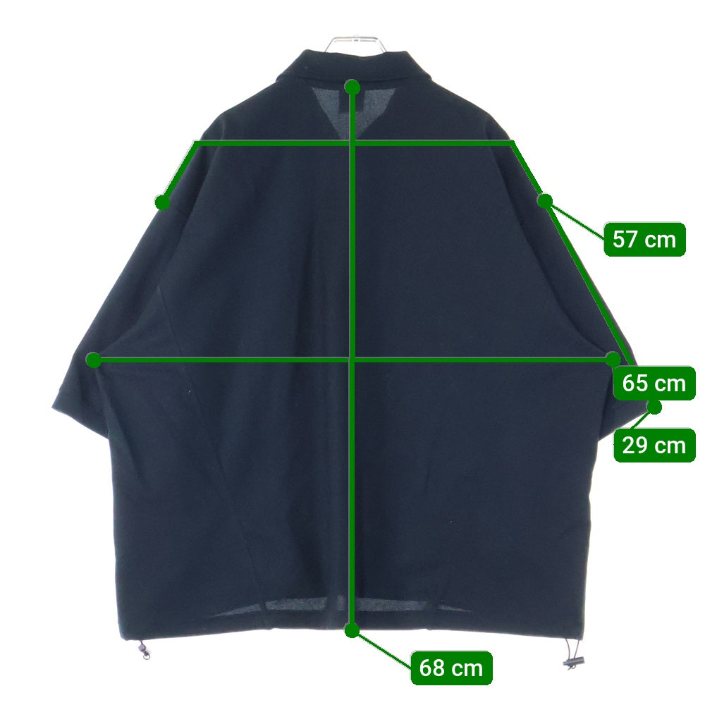 PRE_CIAL(プレシャル) ドライピケジャージー 半袖ポロシャツ ブラック PRE24-70015