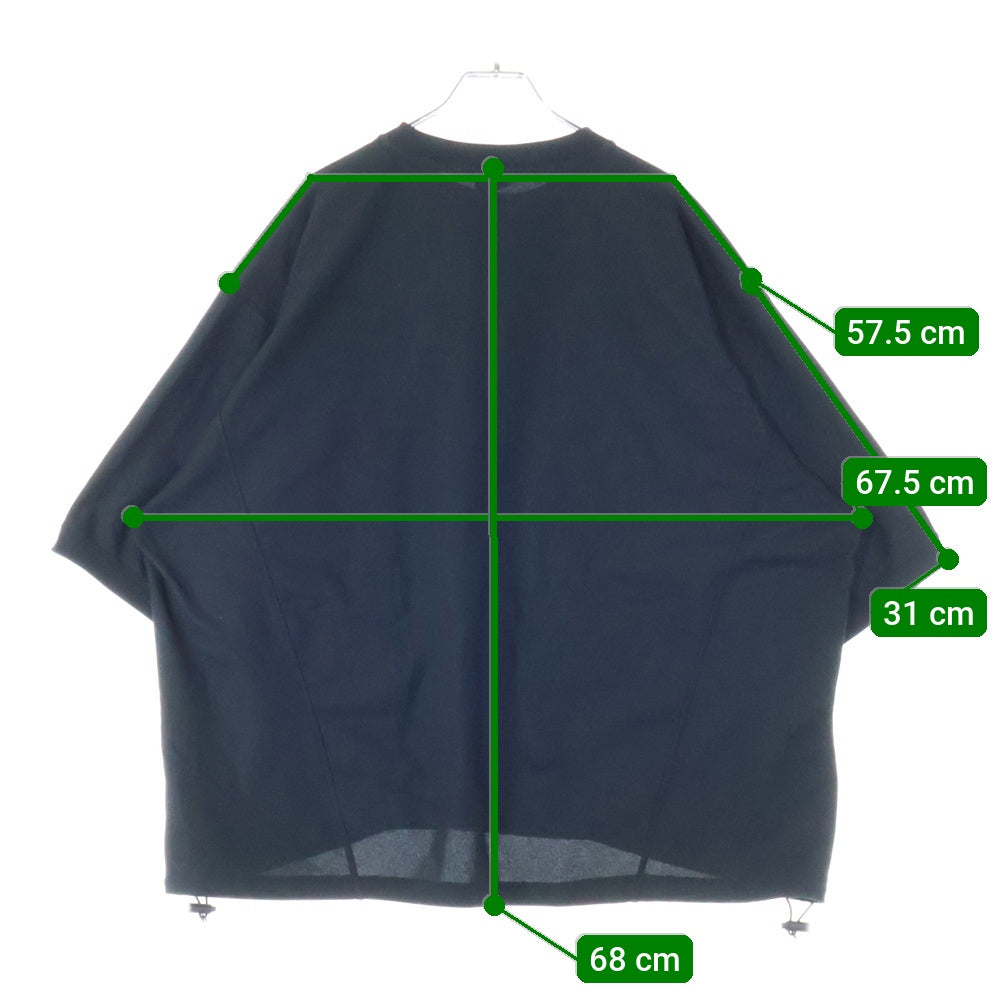 PRE_CIAL(プレシャル) ドライピケジャージー 半袖Tシャツ カットソー ブラック PRE24-70013