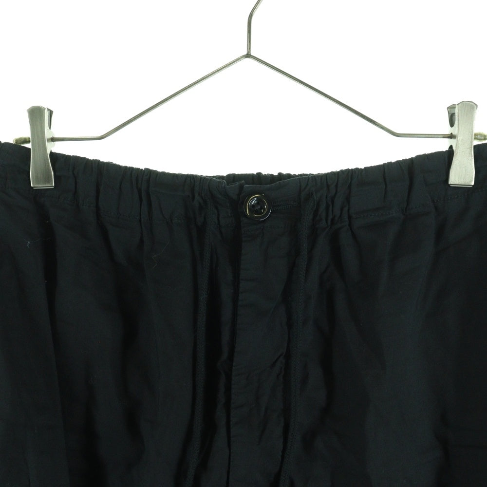 Graphpaper(グラフペーパー) 25SS Garment Dyed Typewriter Parachute Pants ガーメント コットンタイプラーイター パラシュートパンツ ブラック GM251-40090B