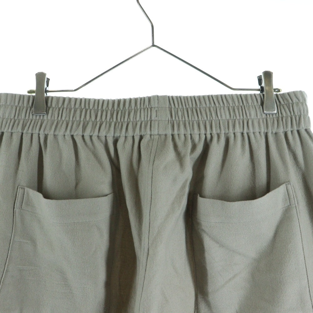 Graphpaper(グラフペーパー) Extra Fine Wool Viyella Sleeping Pants エクストラファインウール スリーピングパンツ ベージュ GM253-40387