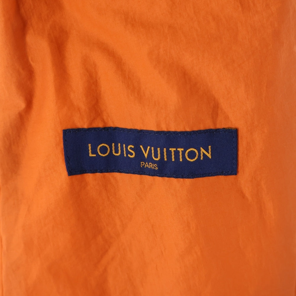 LOUIS VUITTON(ルイヴィトン) 19AW 3D ポケットアシンメトリーナイロンベスト オレンジ HHG02WNIS