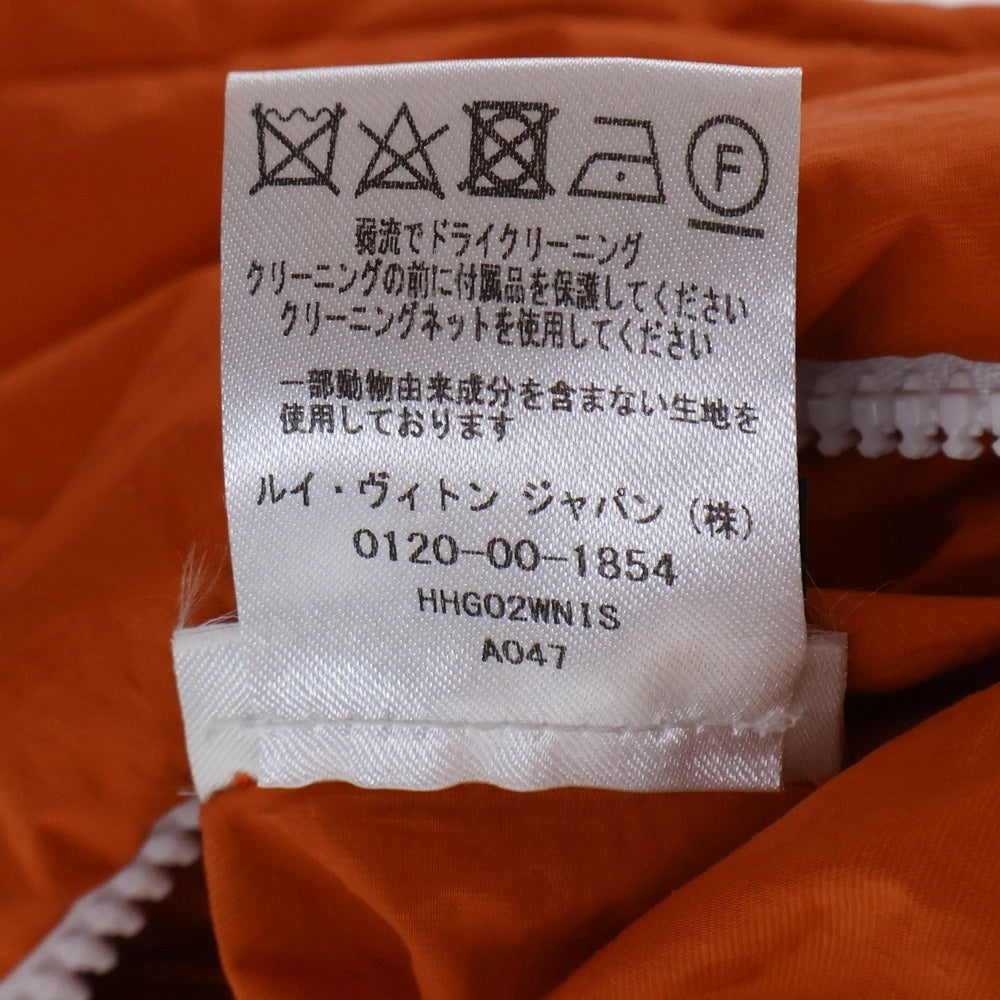 LOUIS VUITTON(ルイヴィトン) 19AW 3D ポケットアシンメトリーナイロンベスト オレンジ HHG02WNIS