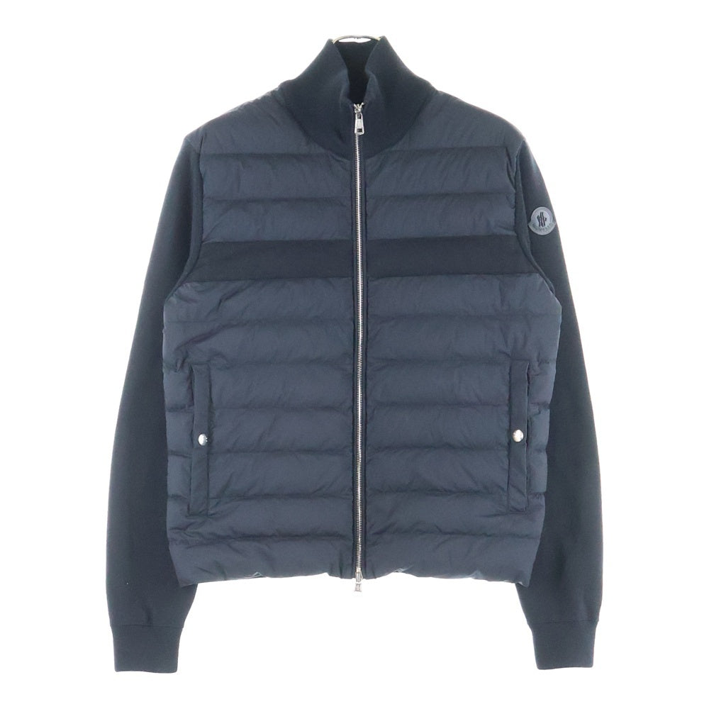 MONCLER(モンクレール) ニット切替ダウンジャケット ダウンジャケット ブラック E20919422800 A9095