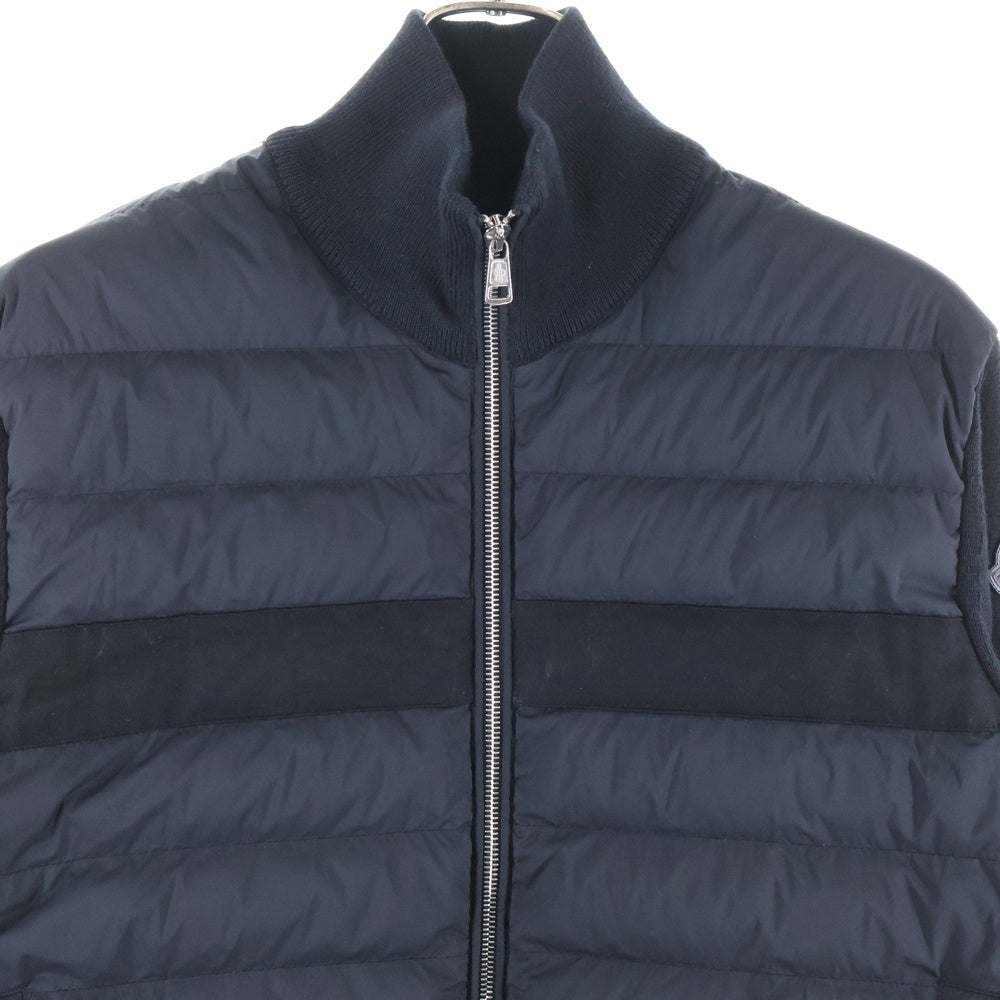 MONCLER(モンクレール) ニット切替ダウンジャケット ダウンジャケット ブラック E20919422800 A9095