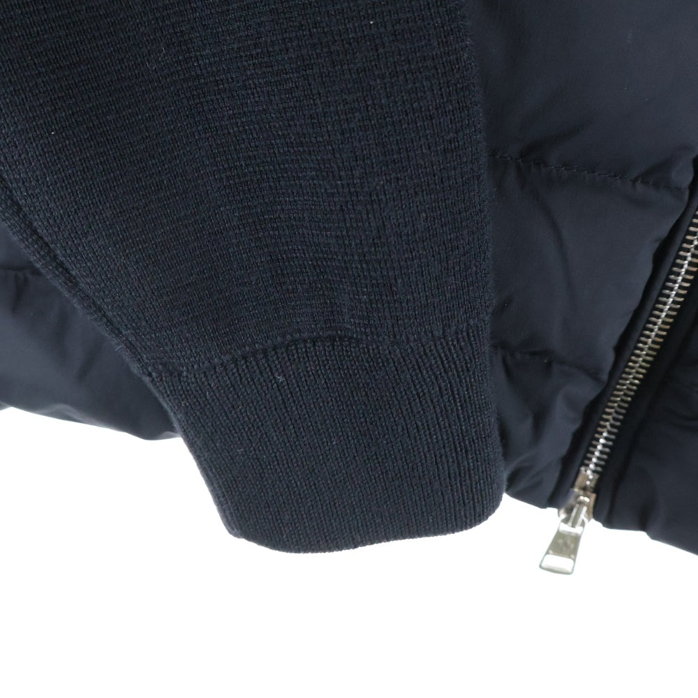 MONCLER(モンクレール) ニット切替ダウンジャケット ダウンジャケット ブラック E20919422800 A9095