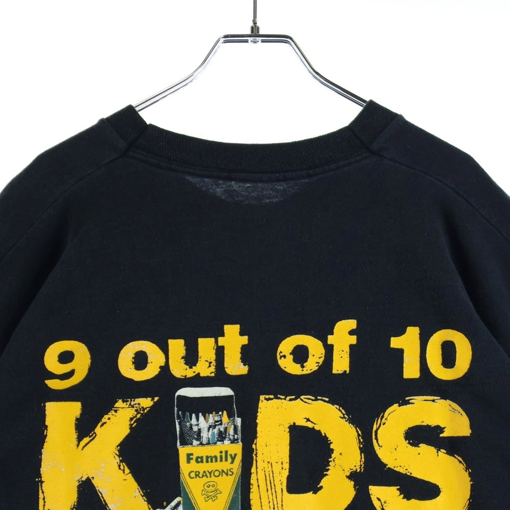 VINTAGE(ヴィンテージ) 90's PEARL JAM choices パールジャム チョイスズ イエローテキスト プリント半袖Tシャツ カットソー ブラック