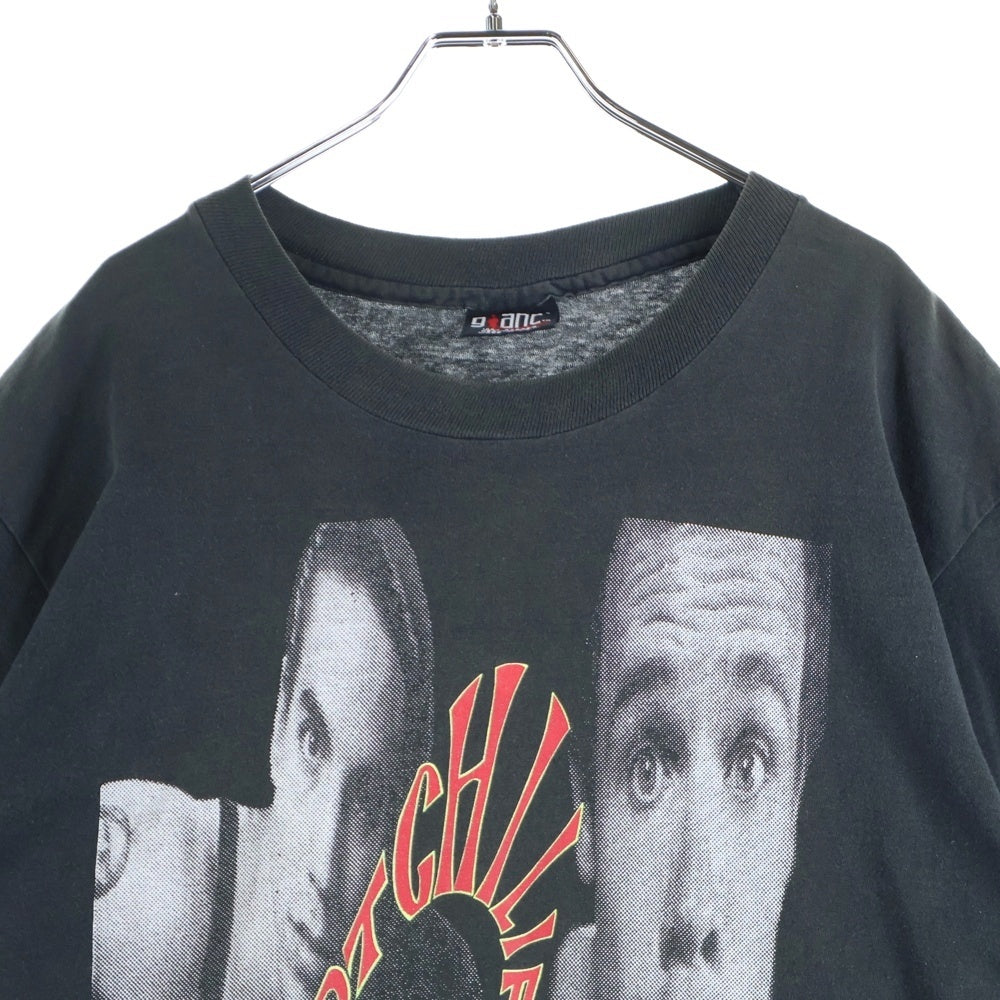 VINTAGE(ヴィンテージ) 90's RED HOT CHILI PEPPERS 1990 MEMBER PORTRAIT GIANT レッドホットチリペッパーズ メンバーポートレート プリント半袖Tシャツ カットソー ブラック