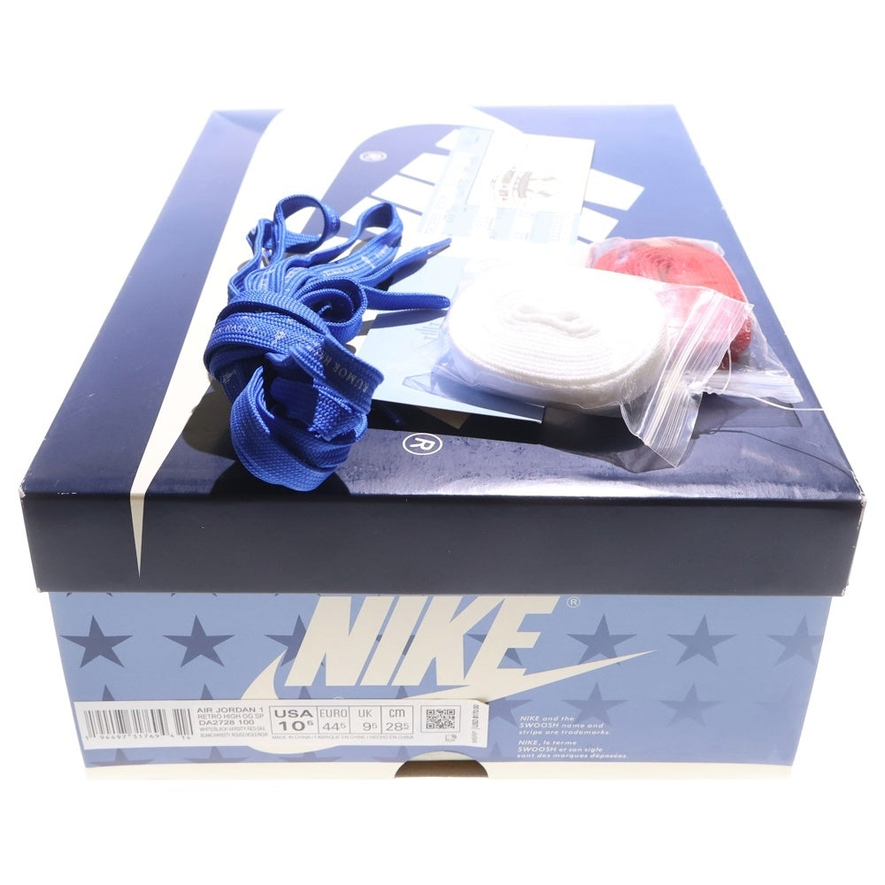 NIKE(ナイキ) ×Trophy Room AIR JORDAN 1 RETRO HIGH OG SP F&F DA2728-100 トロフィールーム エアジョーダン シカゴ フレンズ&ファミリー ハイカットスニーカー