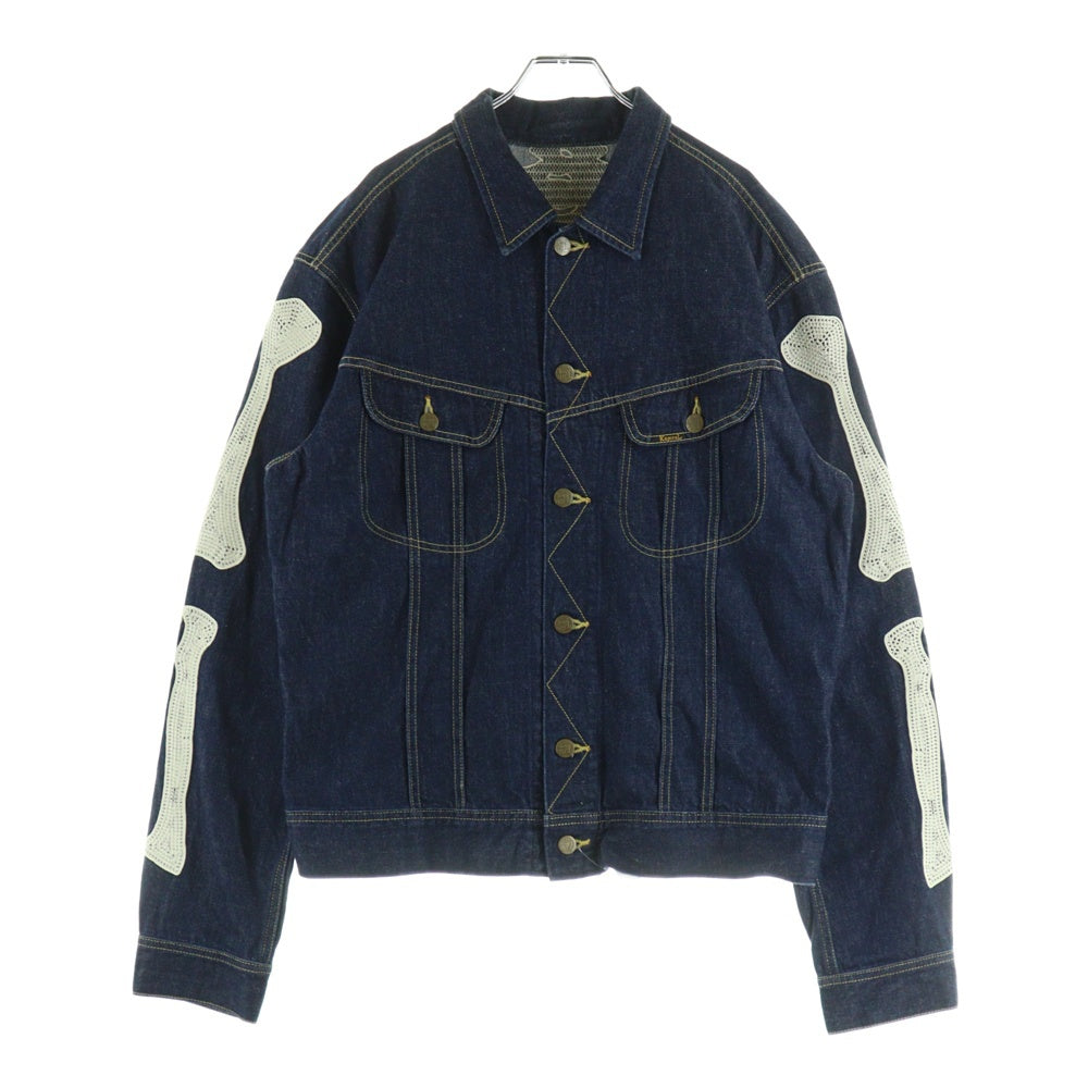 KAPITAL(キャピタル) Mexican Tuxedo Westerner Bone Denim メキシカンタキシード ウエスターナー ボーン デニムジャケット インディゴ EK-1500LJ
