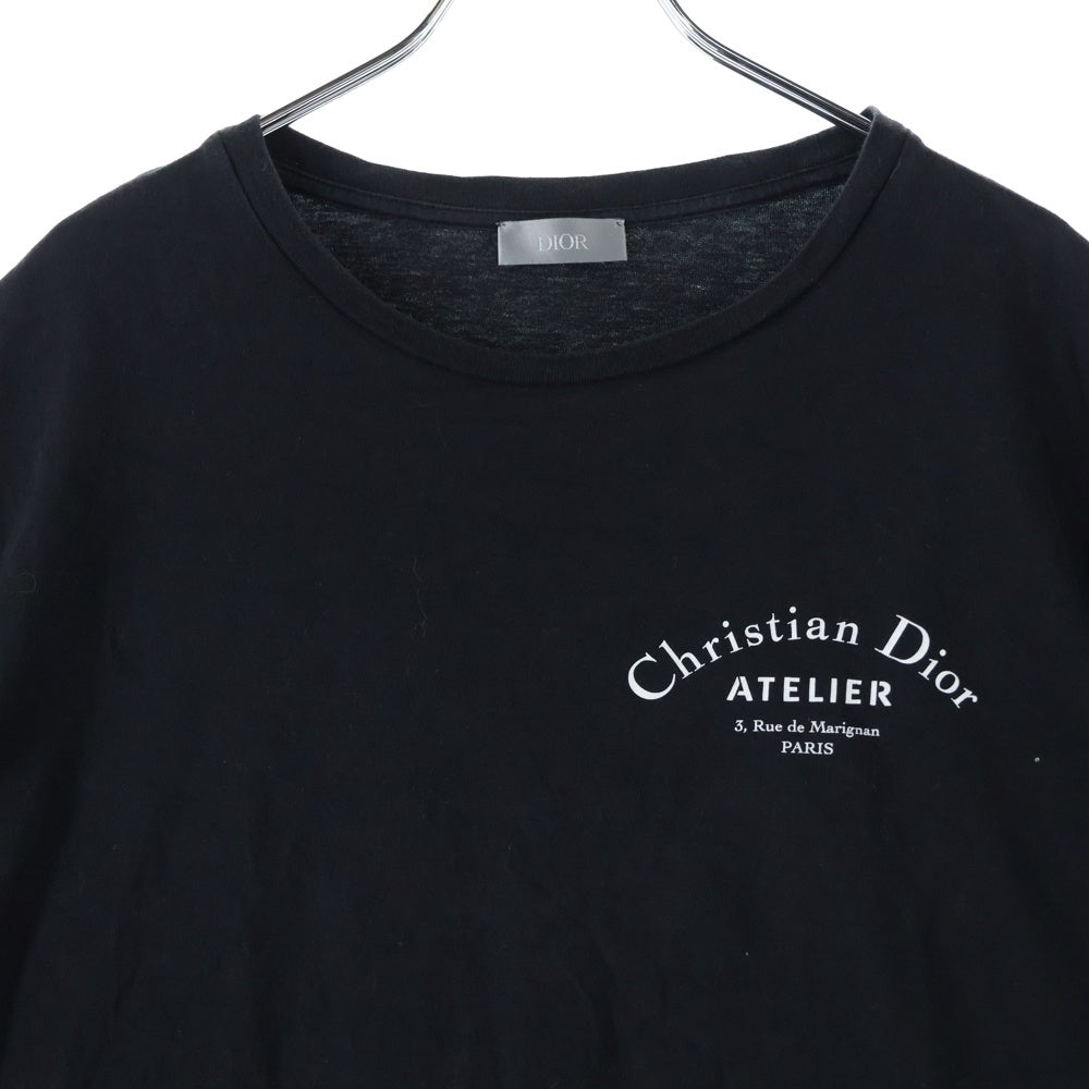 Christian Dior(クリスチャンディオール) Atelier T-Shirt 半袖Tシャツ カットソー ブラック 863J621I0533
