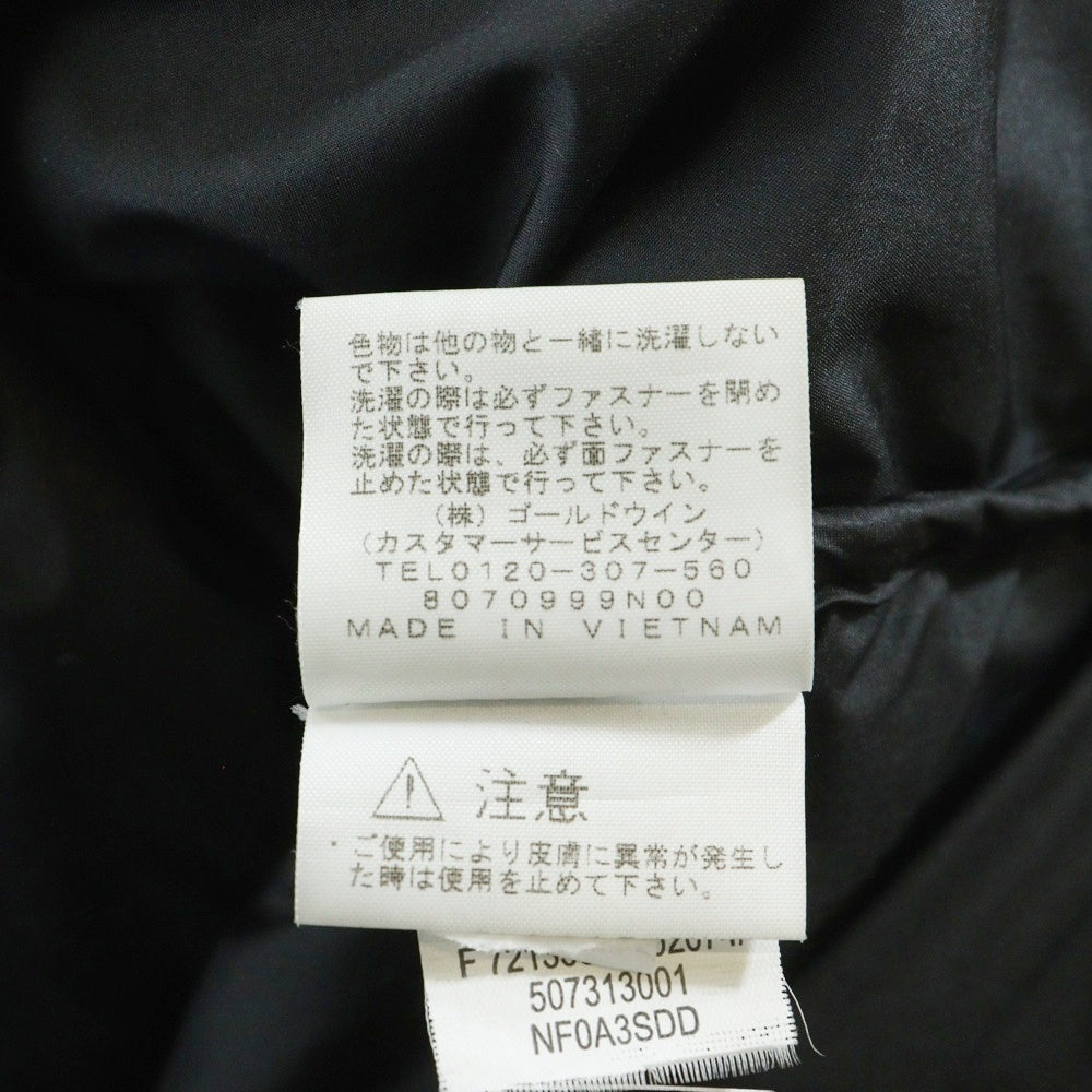 THE NORTH FACE(ザノースフェイス) 19AW ×THE NORTH FACE Paper Print Nuptse Jacket ND91806I ザ ノースフェイス ペーパープリント ヌプシ ナイロン ダウンジャケット ブラック/グレー