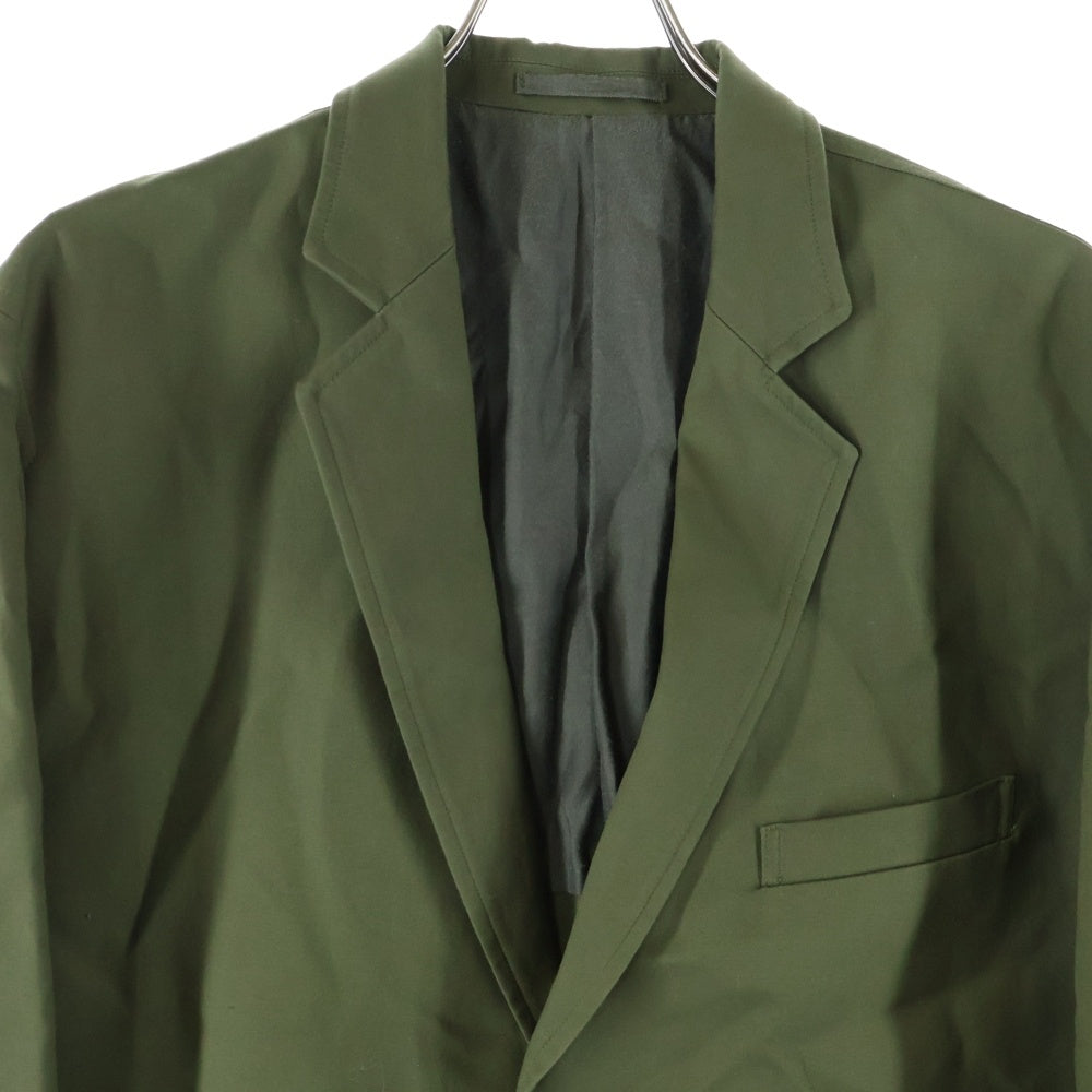 Graphpaper(グラフペーパー) Suvin Double Weave Jacket スビン ダブルウェーブ テーラードジャケット カーキ GM233-20087B