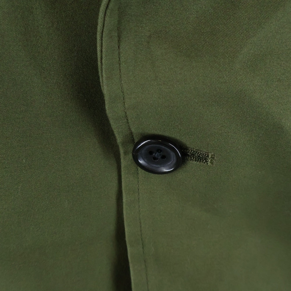 Graphpaper(グラフペーパー) Suvin Double Weave Jacket スビン ダブルウェーブ テーラードジャケット カーキ GM233-20087B