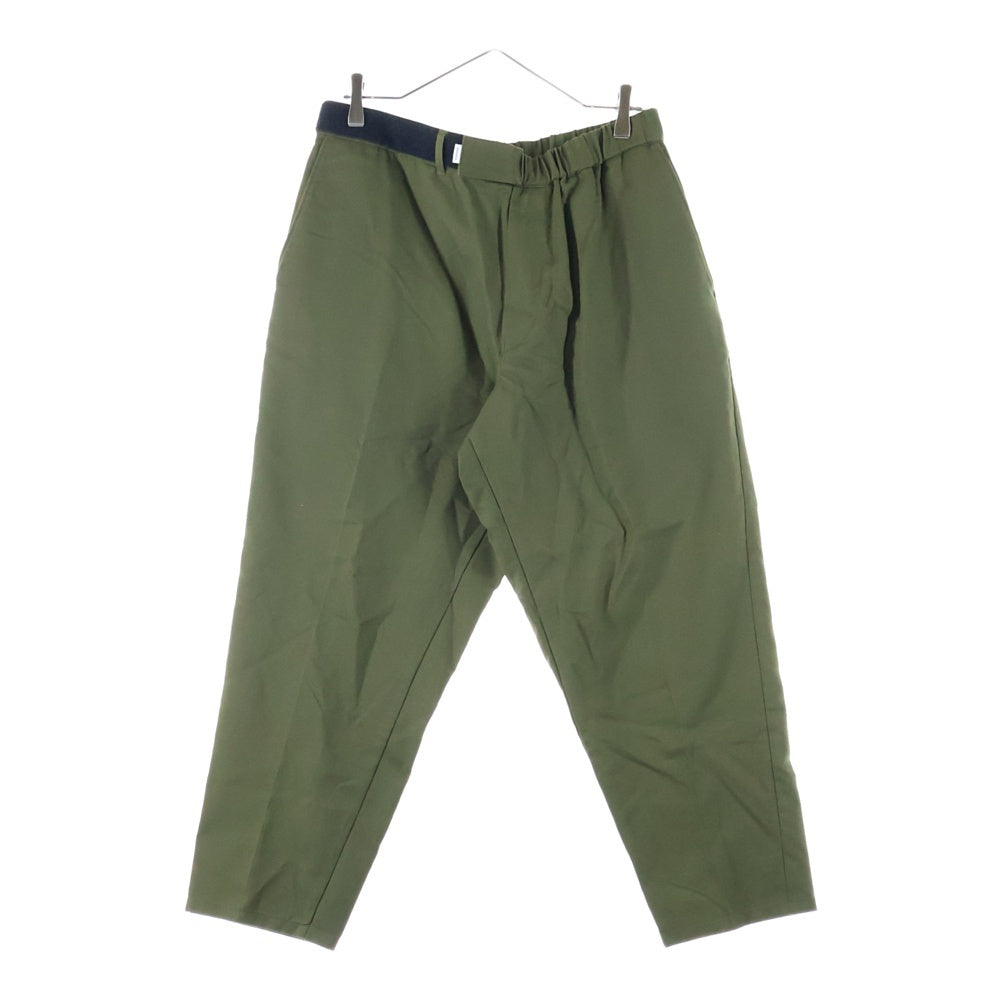 Graphpaper(グラフペーパー) Suvin Double Weave Chef Pants スビンダブルウィーブシェフパンツ カーキ GM233-40089B