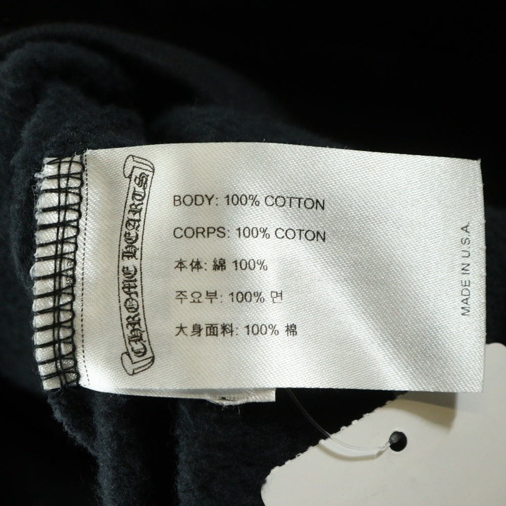 CHROME HEARTS(クロムハーツ) SWTSHRT PLVR バックヴァインダガープリントスウェット クルーネックシャツ ブラック