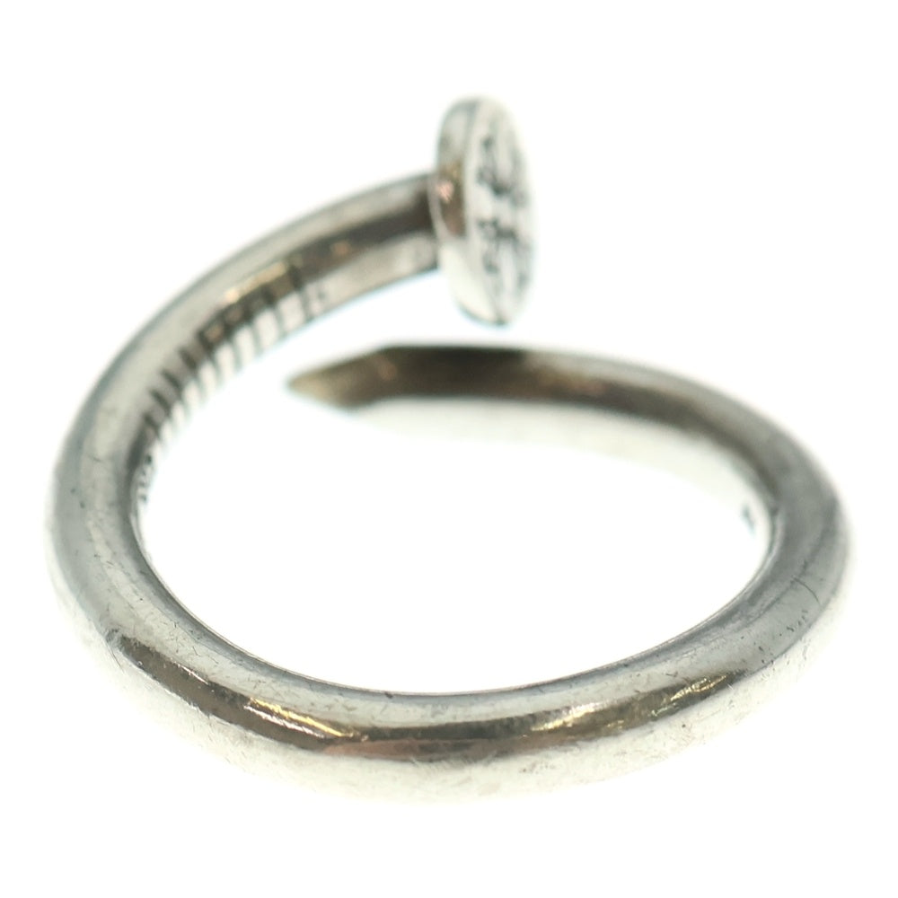 CHROME HEARTS(クロムハーツ) NAIL FLAT ネイル フラット リング シルバー BCA350
