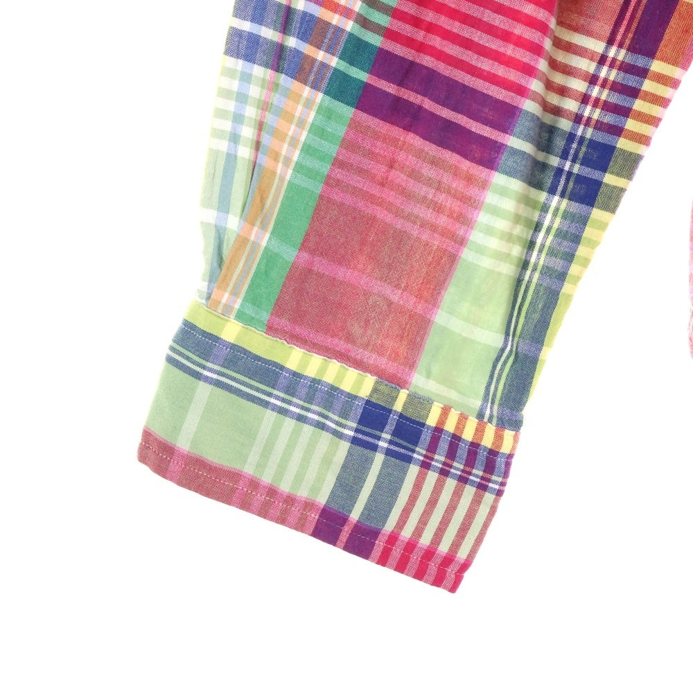 POLO RALPH LAUREN(ポロラルフローレン) チェック ボタンダウン長袖シャツ コットン マルチカラー