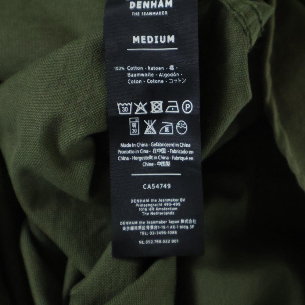 DENHAM(デンハム) ボタンダウン長袖シャツ コットン カーキ 01-16-02-40-001
