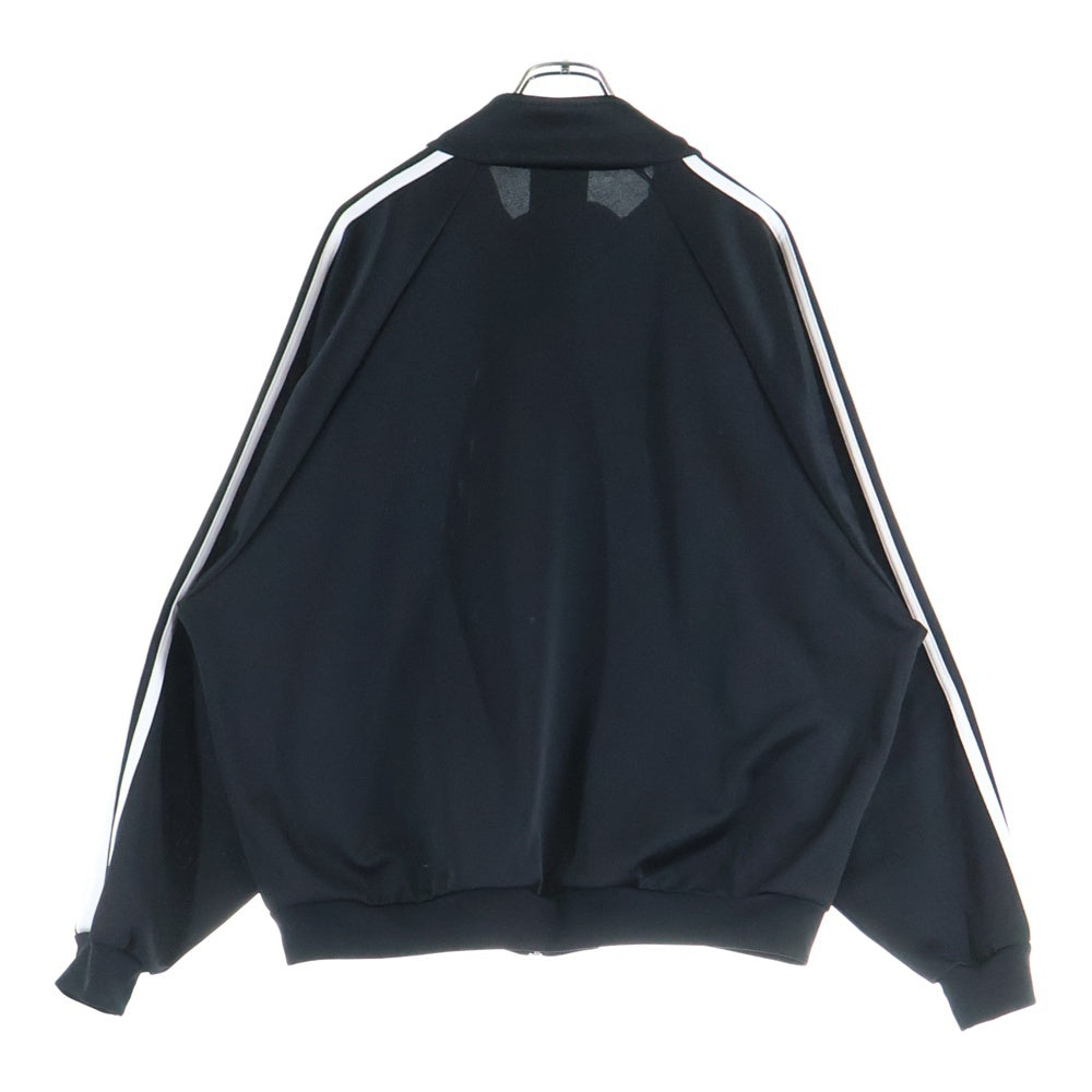 SAINT MICHAEL(セントマイケル) 24AW TRACK JACKET ロゴ刺繍 トラックジャケット ブラック SM-YS1-0000-072