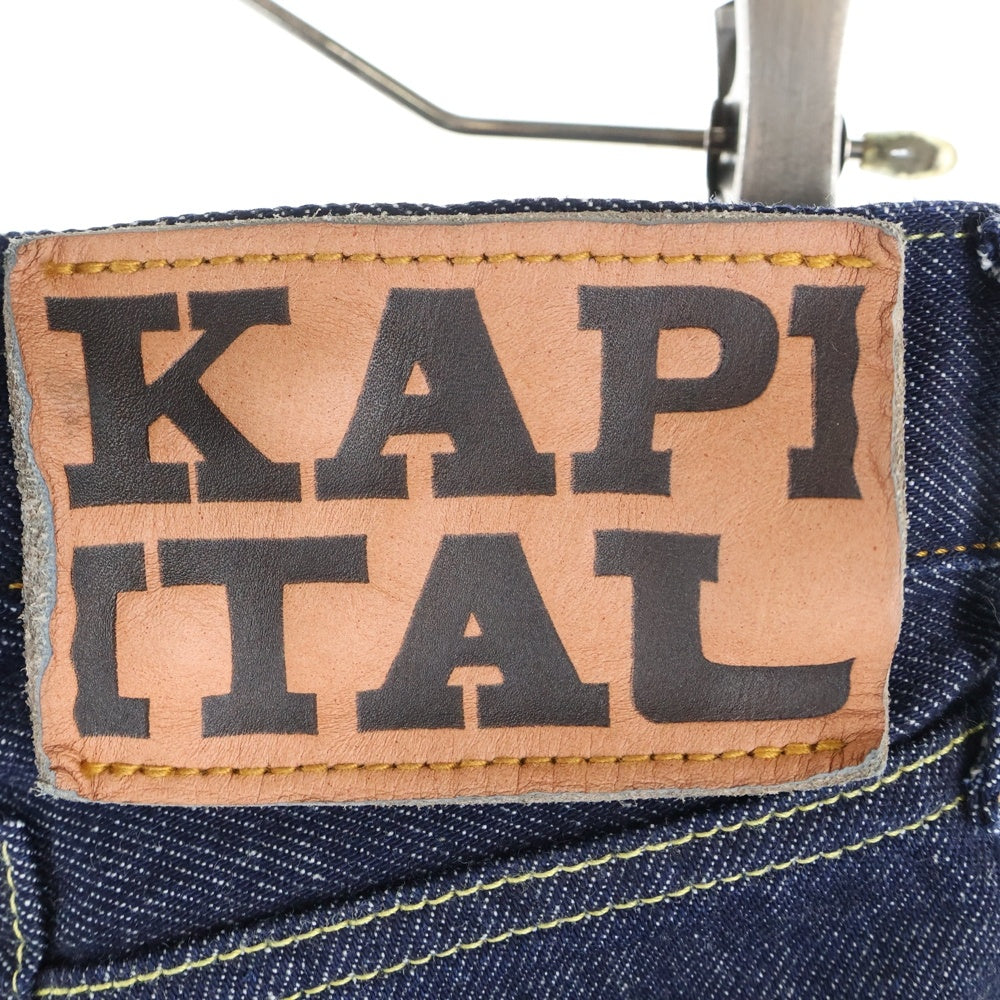 KAPITAL(キャピタル) 14oz Black Denim MEXICAN TUXEDO ボーン刺繍