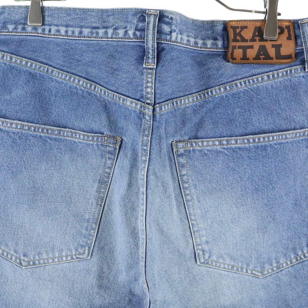 KAPITAL(キャピタル) 14oz Bone Denim 5P Shorts 14オンス ボーン