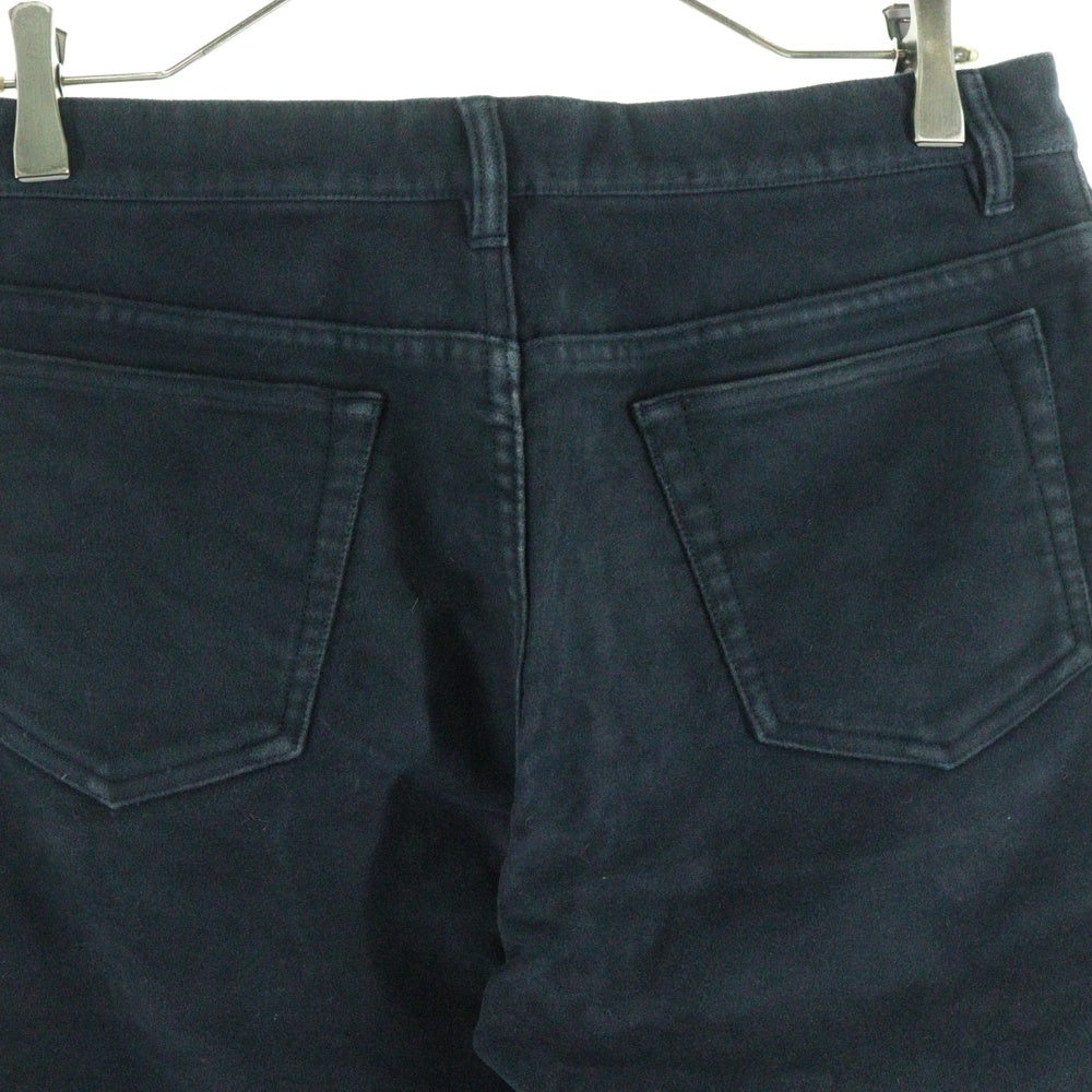 A.P.C(アーペーセー) 5ポケット ボタンフライ コットン ストレート パンツ ネイビー