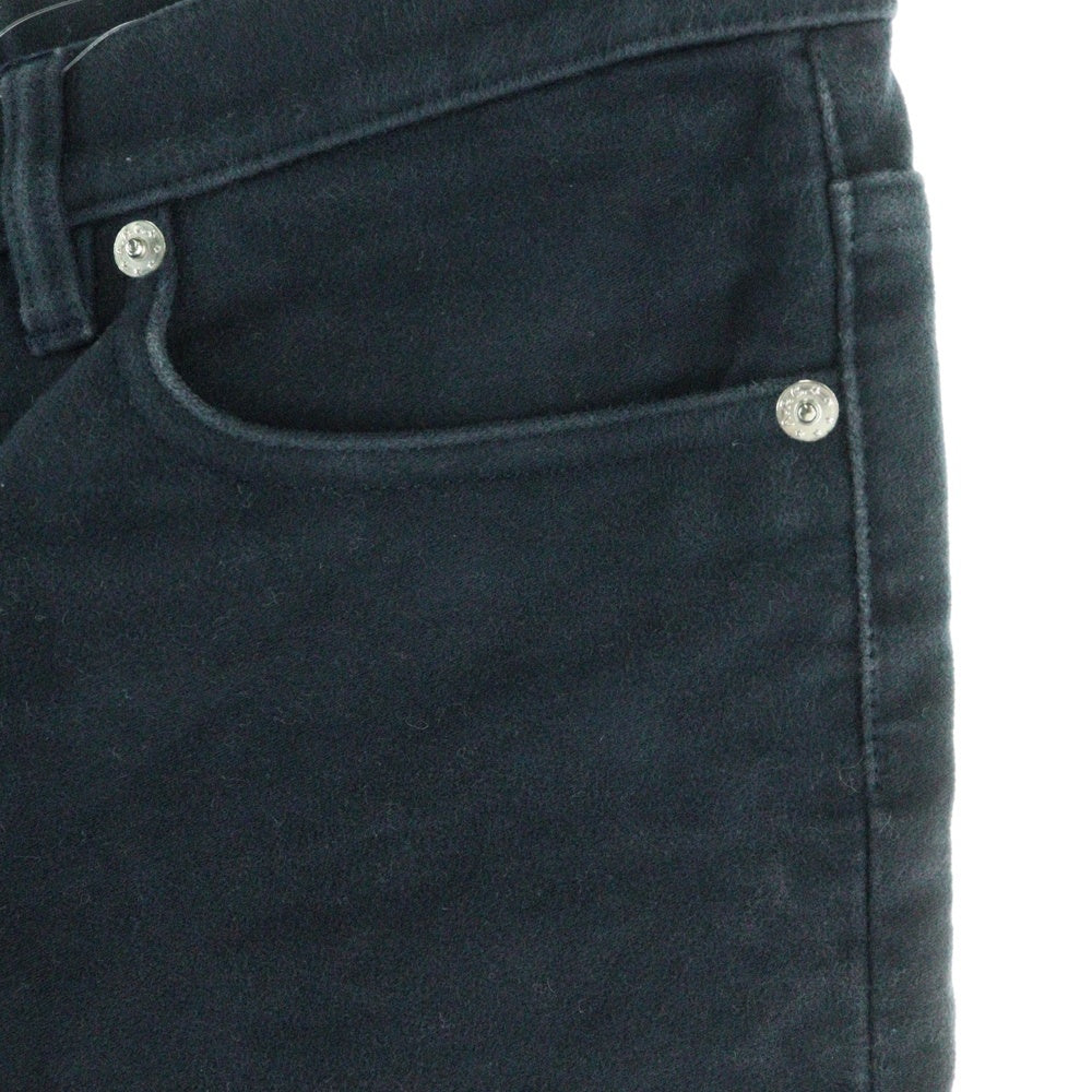 A.P.C(アーペーセー) 5ポケット ボタンフライ コットン ストレート パンツ ネイビー