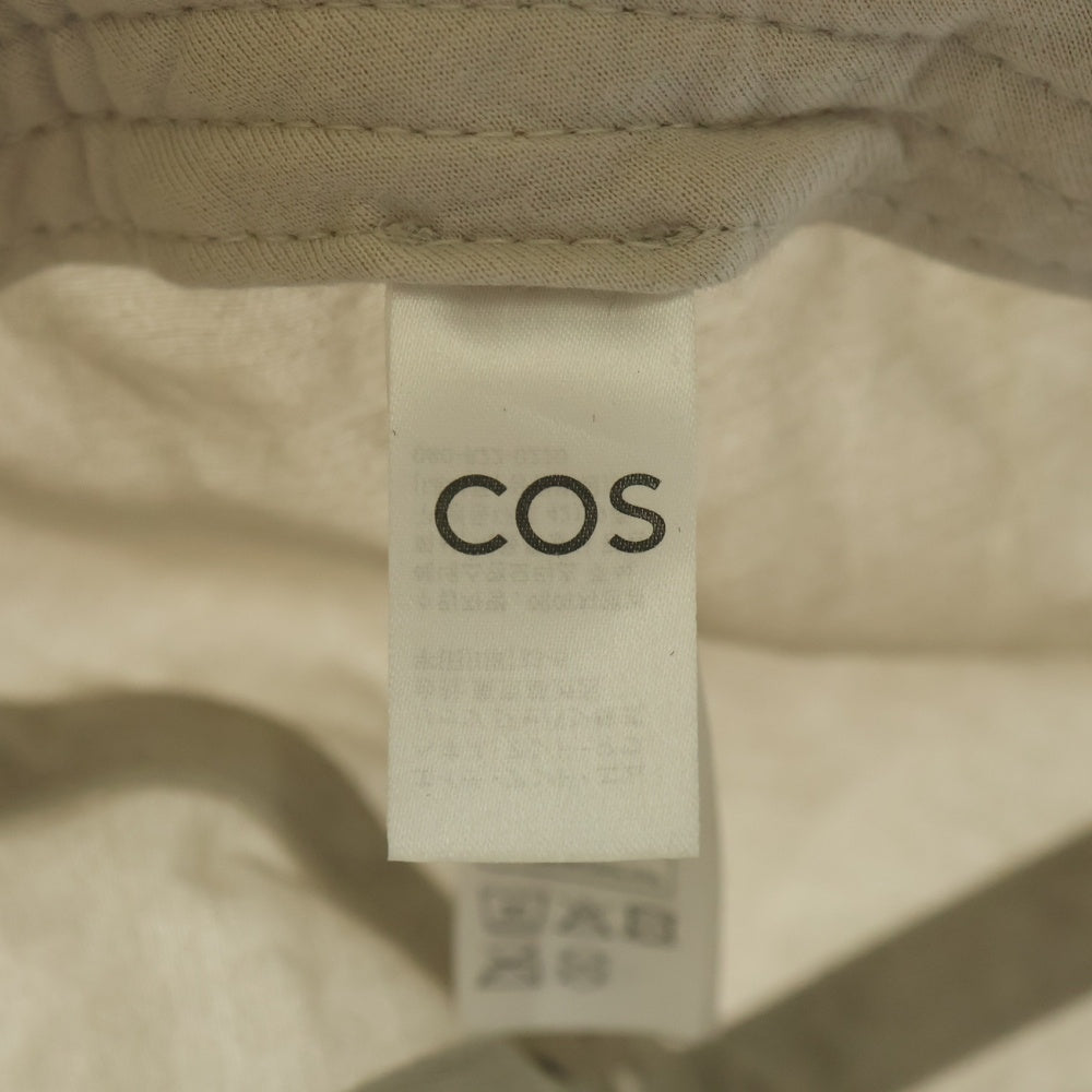 COS(コス) コットンツイル ベースボールキャップ ベージュ