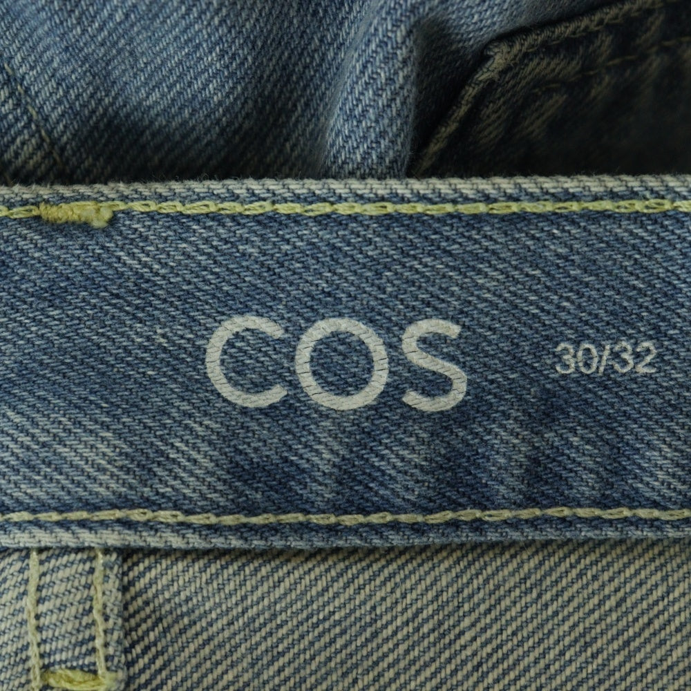 COS(コス) 【COS】【コス】 レギュラー フィット ストレートデニムパンツ インディゴ