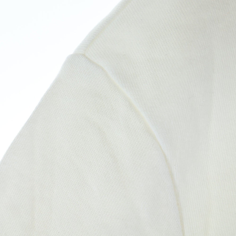 EMPORIO ARMANI EA7(エンポリオアルマーニイーエーセブン) フロントロゴ プリント クルーネックスウェットトレーナー ホワイト 7V1MFZ 1JRIZ